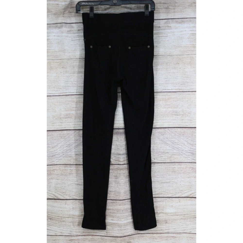 Womens One Size Pull On Leggings Set Bundle Blue Black - Picture 6 of 15